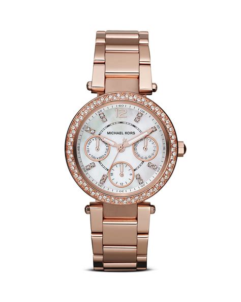 Michael Kors mini lock watch